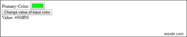 HTML DOM Input Color の value プロパティの使い方を解説