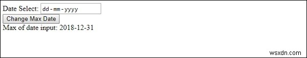 HTML DOM Input Date の max プロパティの使い方を徹底解説
