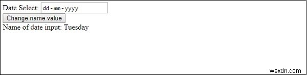 HTML DOM Input Date の name プロパティの使い方を徹底解説