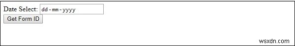 HTML DOM 入力日付(Input Date)の form プロパティとは?使い方を解説
