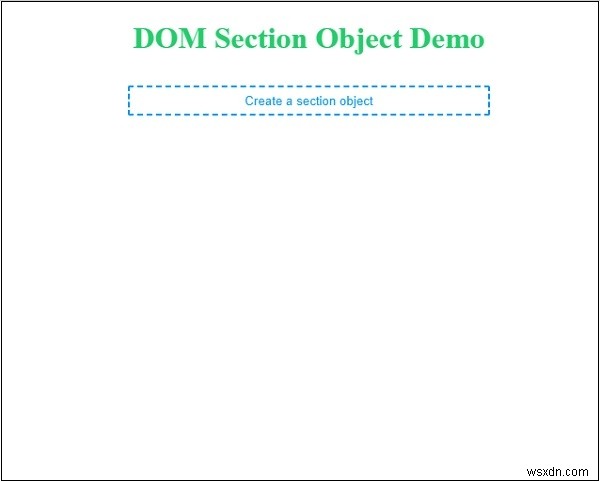 HTML DOM セクションオブジェクトとは?section要素の動的な作成方法を解説