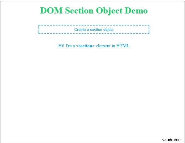 HTML DOM セクションオブジェクトとは?section要素の動的な作成方法を解説