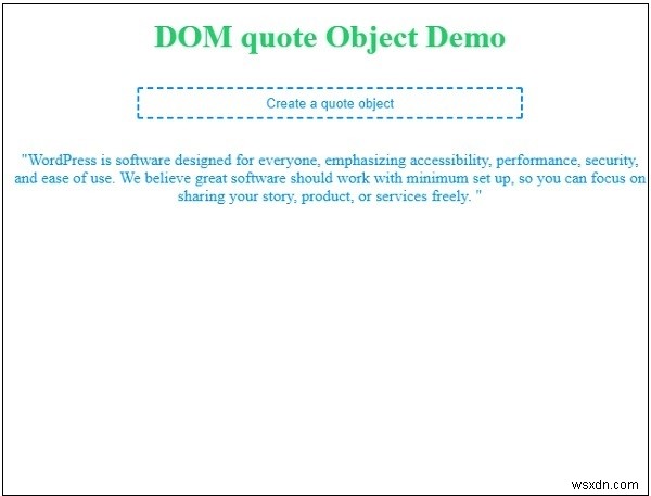HTML DOMのQuoteオブジェクトとは？使い方とプロパティを解説