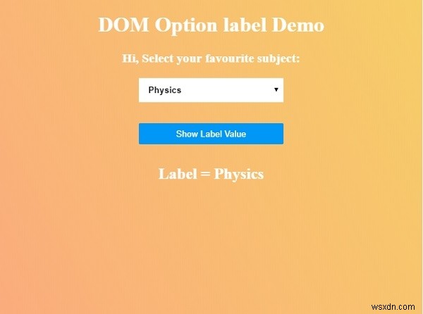 HTML DOM の Option label プロパティとは?取得と変更の方法を解説