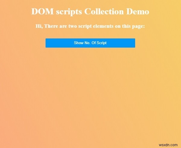 HTML DOM の scripts コレクションとは?構文・プロパティ・使い方を実例付きで解説
