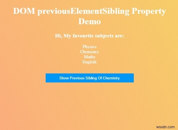 HTML DOMのpreviousElementSiblingプロパティの使い方をわかりやすく解説