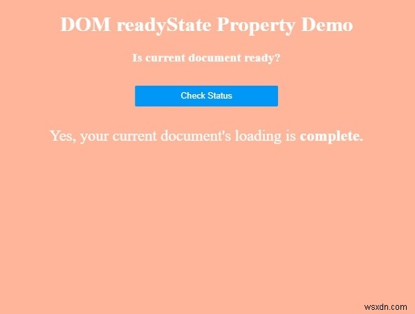 HTML DOMのreadyStateプロパティとは?使い方をサンプルコード付きで解説