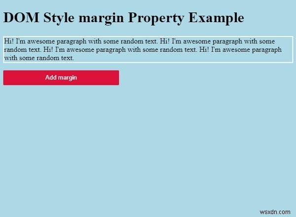 HTML DOMのstyle.marginプロパティとは?マージンの取得と設定方法を解説