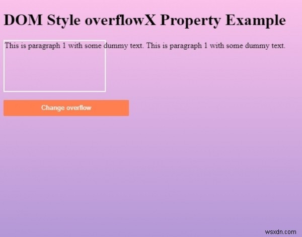 HTML DOM Style overflowXプロパティの使い方を徹底解説