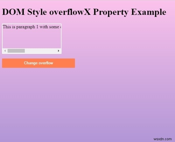HTML DOM Style overflowXプロパティの使い方を徹底解説
