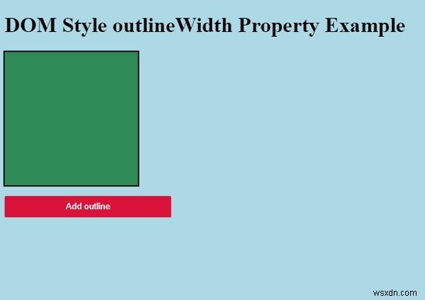 HTML DOM スタイルoutlineWidthプロパティの使い方をわかりやすく解説