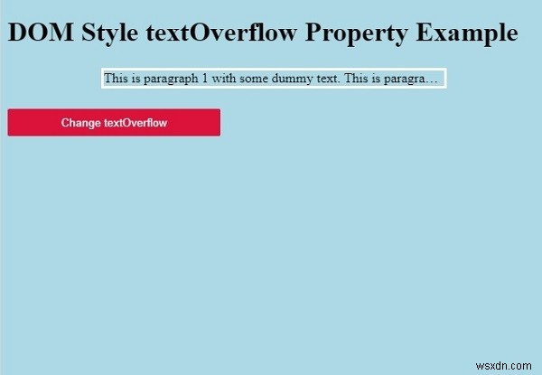 HTML DOMスタイルのtextOverflowプロパティとは?使い方を徹底解説