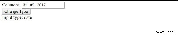 HTML DOM Input Date の type プロパティとは?使い方をわかりやすく解説