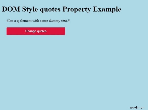 HTML DOM スタイルの quotes プロパティの使い方を徹底解説