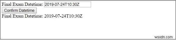 HTML DOM Input Datetime の required プロパティの使い方を解説