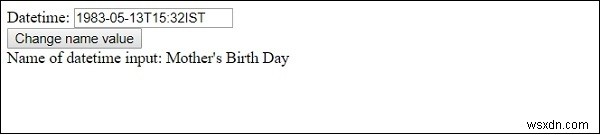 HTML DOM Input Datetimeのnameプロパティの使い方を徹底解説