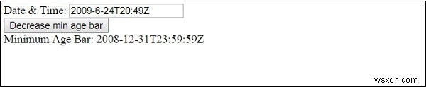HTML DOM Input Datetime の min プロパティの使い方を解説