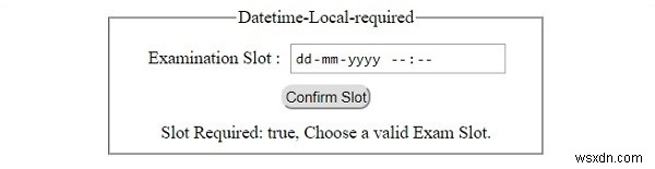 HTML DOM Input DatetimeLocalのrequiredプロパティ徹底解説