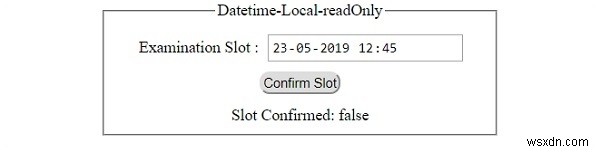 HTML DOM Input DatetimeLocalのreadOnlyプロパティ徹底解説