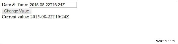 HTML DOM Input Datetime の value プロパティの使い方を解説