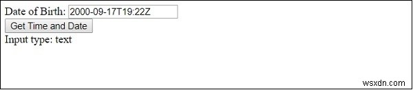 HTML DOM 入力日時（Input Datetime）の type プロパティの使い方を解説