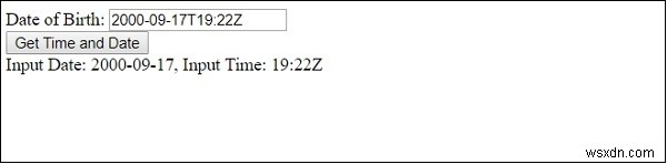HTML DOM 入力日時（Input Datetime）の type プロパティの使い方を解説
