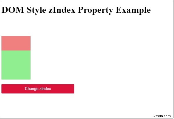 HTML DOM スタイルの zIndex プロパティの使い方を徹底解説