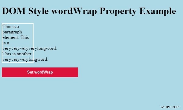 HTML DOM スタイルの wordWrap プロパティとは?使い方をわかりやすく解説