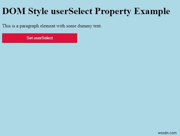 HTML DOMスタイルのuserSelectプロパティとは?テキスト選択の制御方法を解説