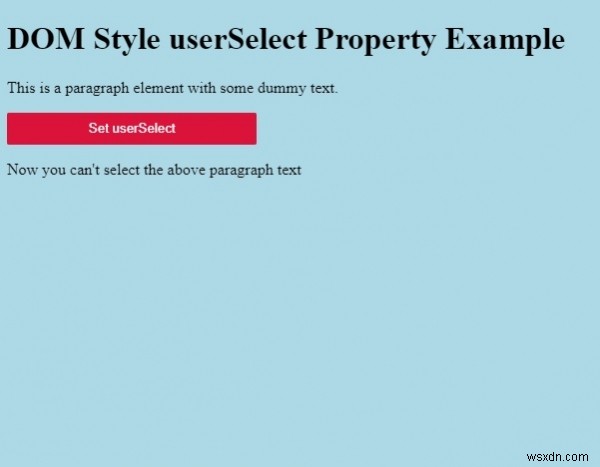 HTML DOMスタイルのuserSelectプロパティとは?テキスト選択の制御方法を解説