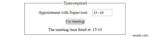 HTML DOM Input Time の required プロパティとは?使い方とサンプルコードを解説