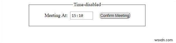 HTML DOMのInput Time disabledプロパティとは?使い方とコード例を解説