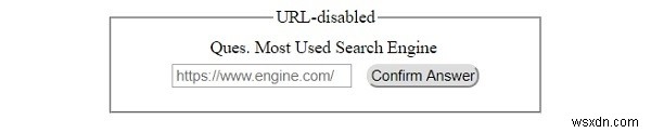 HTML DOMのInput URL disabledプロパティとは?構文と実装例を解説