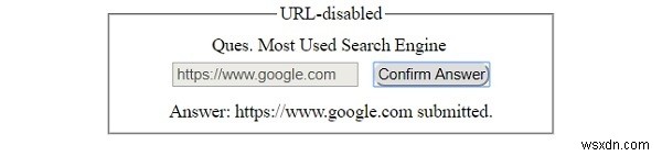 HTML DOMのInput URL disabledプロパティとは?構文と実装例を解説