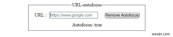 HTML DOM Input URLのautofocusプロパティ徹底解説！構文から実用例まで