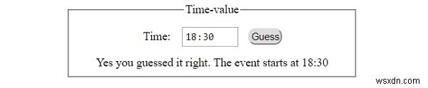 HTML DOM Input Time の value プロパティとは?取得・設定方法を解説