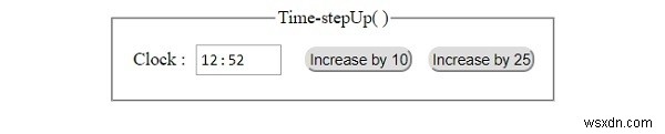 HTML DOMのInput Time stepUp()メソッドとは？使い方とサンプルコードを解説