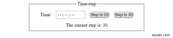 HTML DOM Input Timeのstepプロパティの使い方を解説