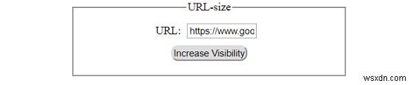 HTML DOM Input URL sizeプロパティの使い方をわかりやすく解説