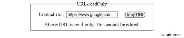 HTML DOM Input URL readOnlyプロパティの使い方を徹底解説