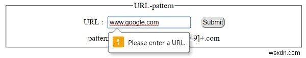 HTML DOM Input URLのpatternプロパティとは？使い方をサンプルコードで解説