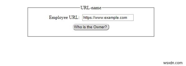 HTML DOM Input URLのnameプロパティの使い方と取得・設定方法