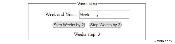 HTML DOM Input Week の step プロパティとは？構文と使い方を実例付きで解説