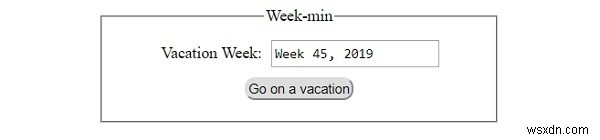 【初心者向け】HTML DOM Input Week の min プロパティの使い方とサンプルコード