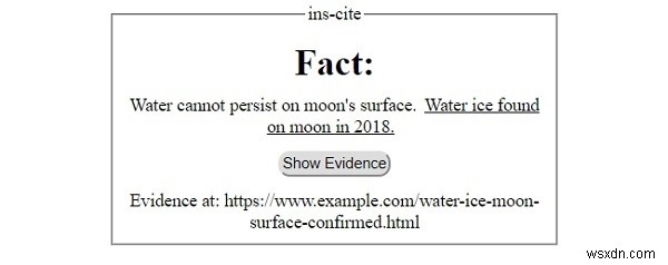 HTML DOM ins要素のciteプロパティとは?使い方を解説