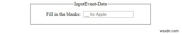 HTML DOM InputEventオブジェクトとは?主要プロパティと使い方を解説