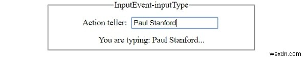 HTML DOMのInputEvent inputTypeプロパティとは？使い方とサンプルコードを解説
