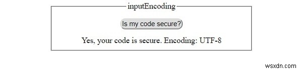 HTML DOMのinputEncodingプロパティとは？構文と使い方をサンプルコード付きで解説