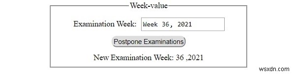 HTML DOM Input Week の value プロパティの使い方を解説