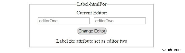 HTML DOM Label要素のhtmlForプロパティの使い方を解説